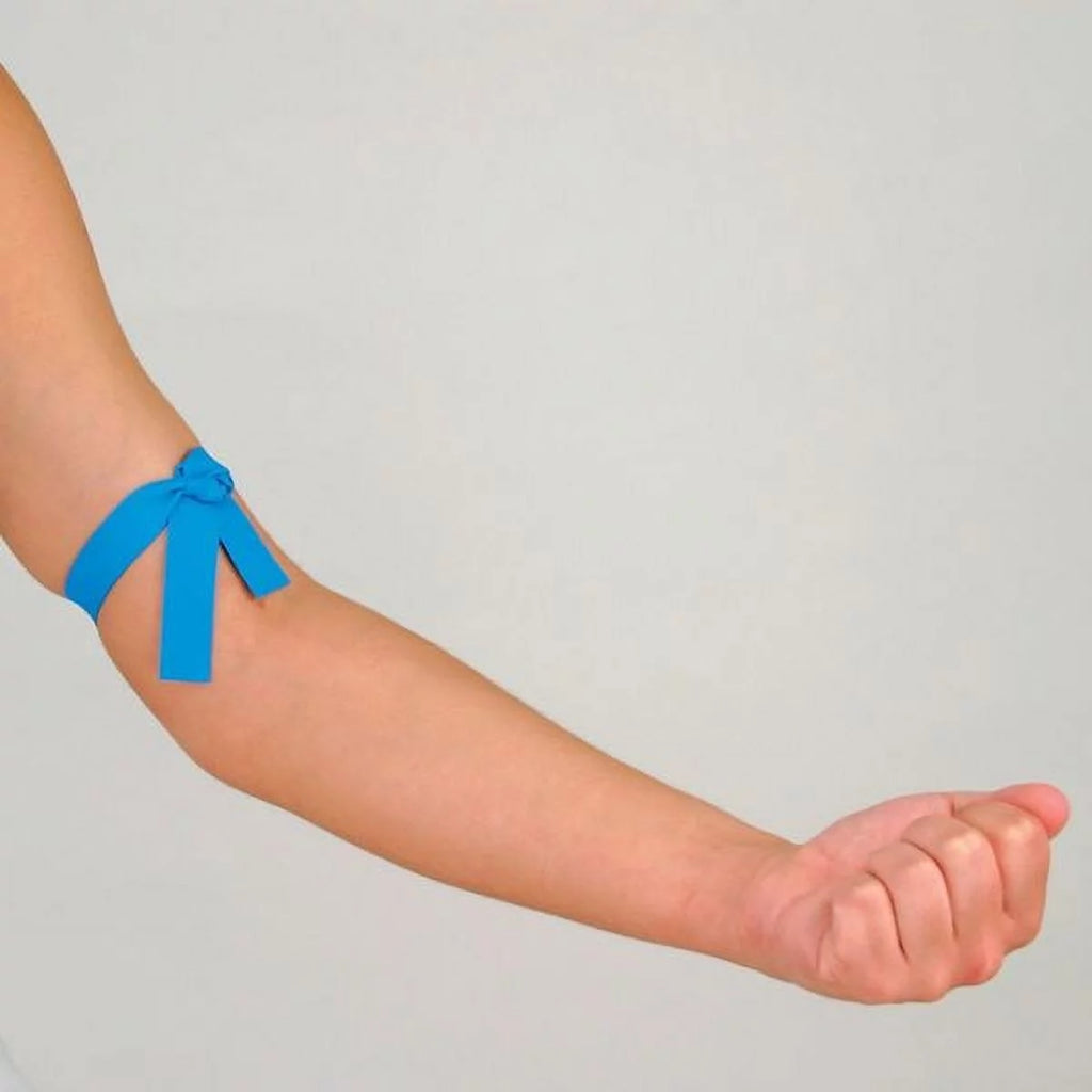 Blue 1 x 18 Inches Elastic Tourniquets T688337