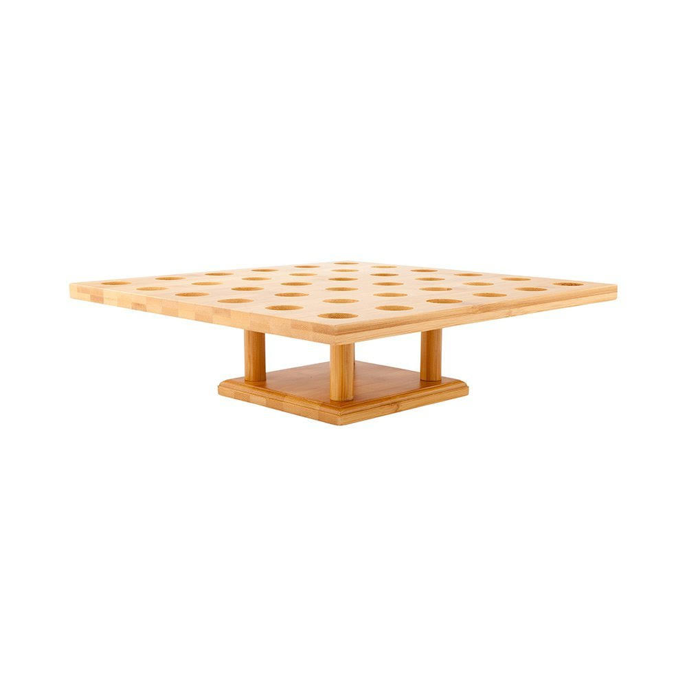 36 Slots Bamboo Cone Stand M632