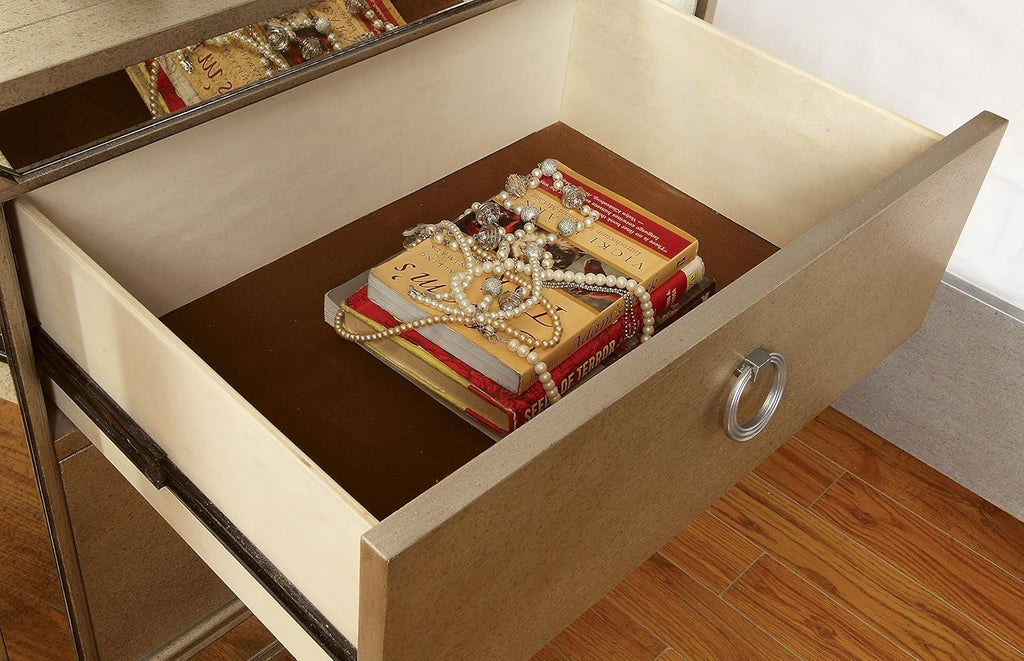 Silver Night Stand V72523