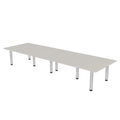 10 Foot Rectangle Conference Room Table with Power Modules L884