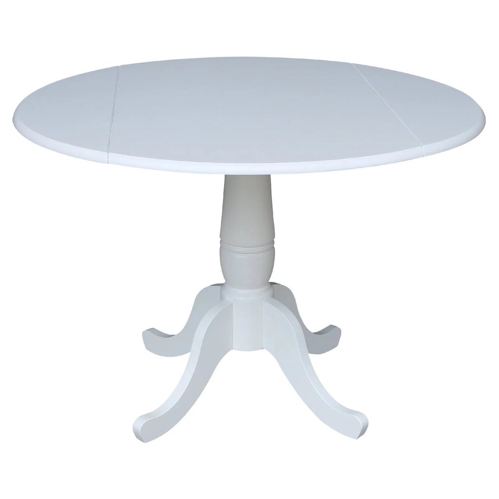 Drop Leaf Dining Table in White K117311