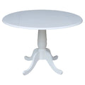 Drop Leaf Dining Table in White K117311