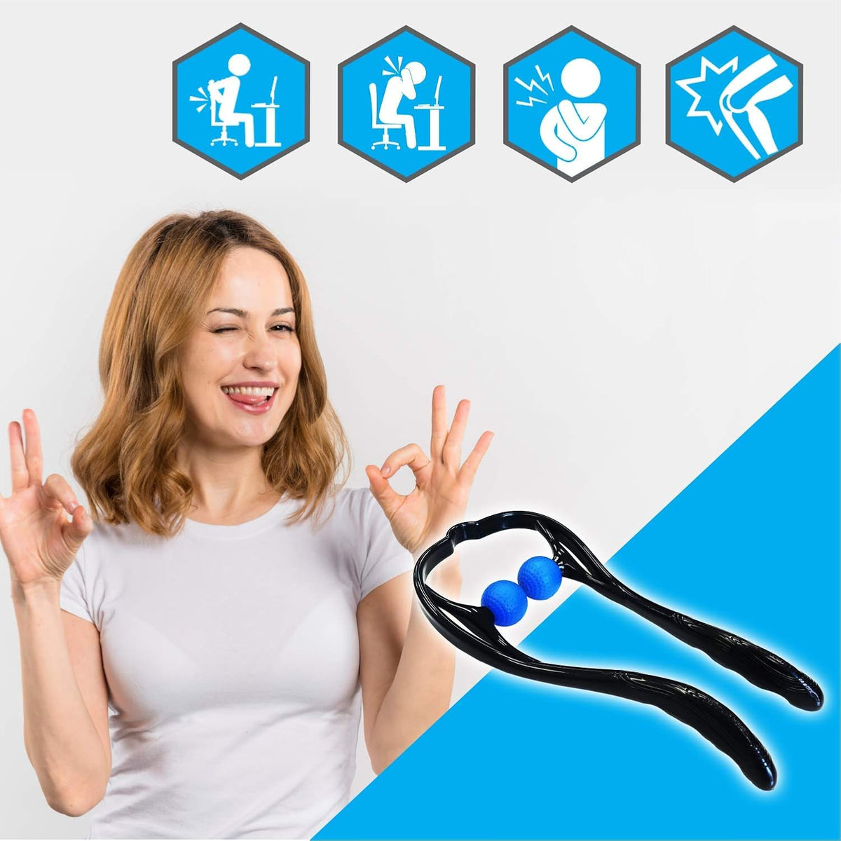 Rechargeable Cordless Trigger Point Massager F61987