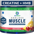 Creatine HMB Powder with Vitamin D3 & Betaine, Fruit Punch, 30 Servings T835