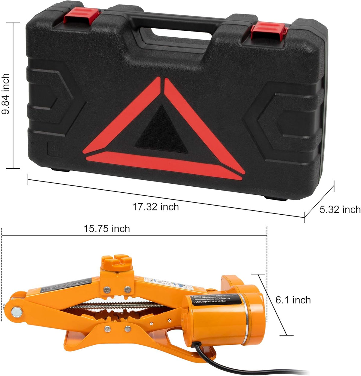 2 Ton Electric Car Jack Pack of 2 R787