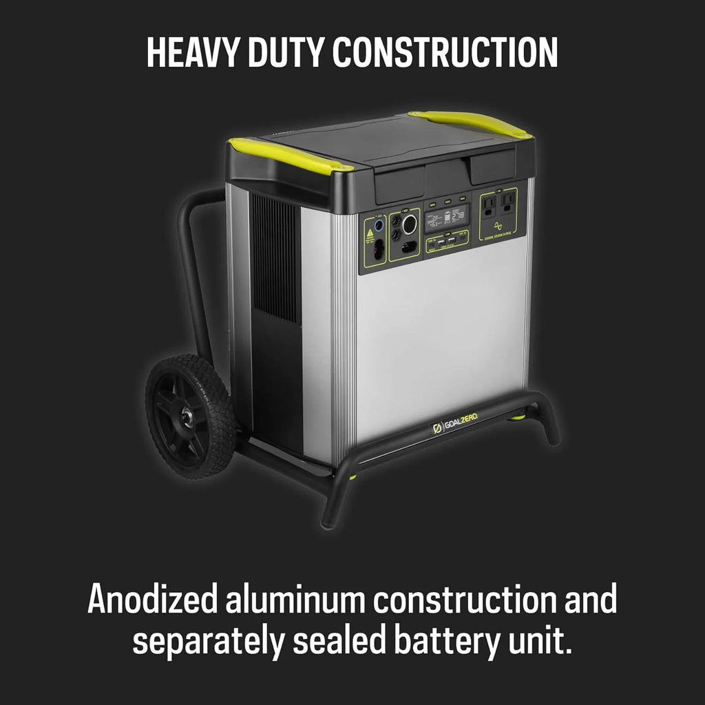Portable Power Station 6071Wh Lithium Battery Generator 2000 Watt C401269