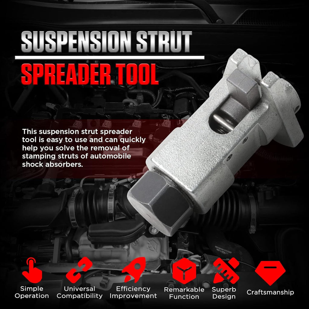Suspension Strut Spreader Tool, External Hexagon 17 MM, Pack of 2 W1066