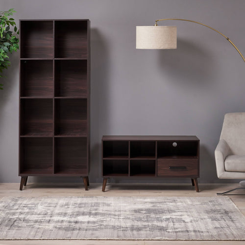 2 Piece TV Stand and Bookcase Set M454699