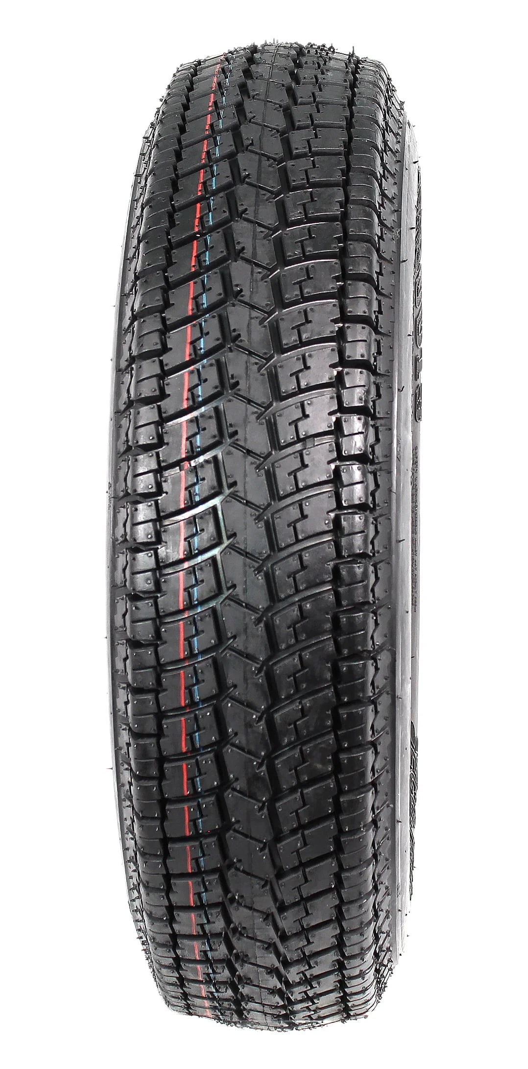 2-Pk Trailer Tire On Rim ST175/80D13 13 in. White Spoke Wheel D175991