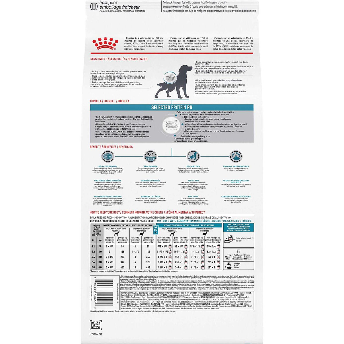 Selected Protein Adult Dry Dog Food V871125