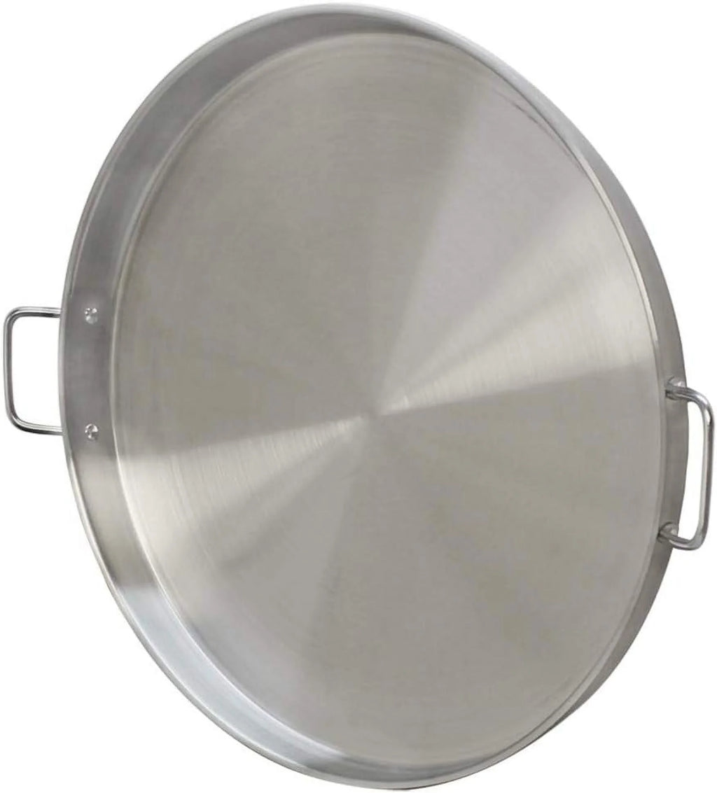 21-3/4" Round Stainless Steel Comal Griddle A49011