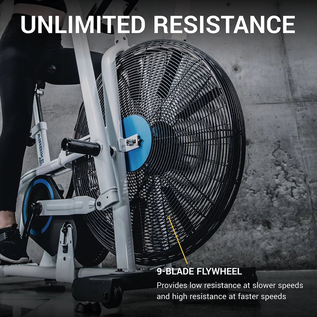 Air Resistance Fan Upright Bike with LCD Display E86812