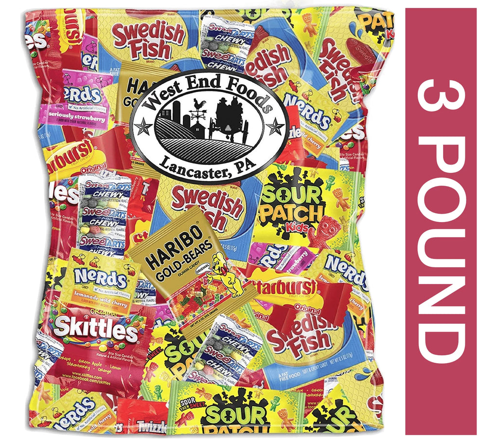 Individually Wrapped Assorted Candy 3 Pounds G490