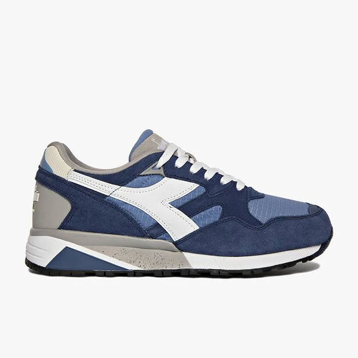 Blue Grey White Trainers P467646