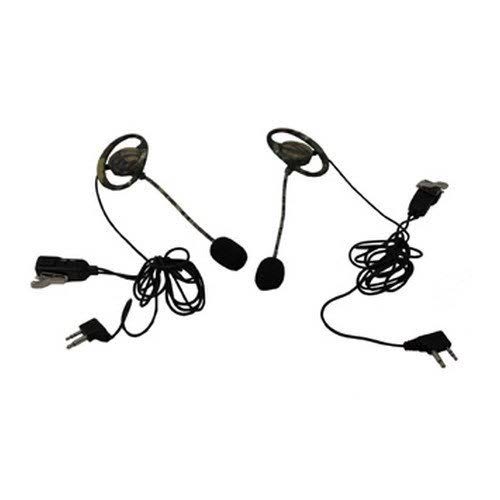 2 PK Camo GMRS Headset with Microphone & PTT J52773