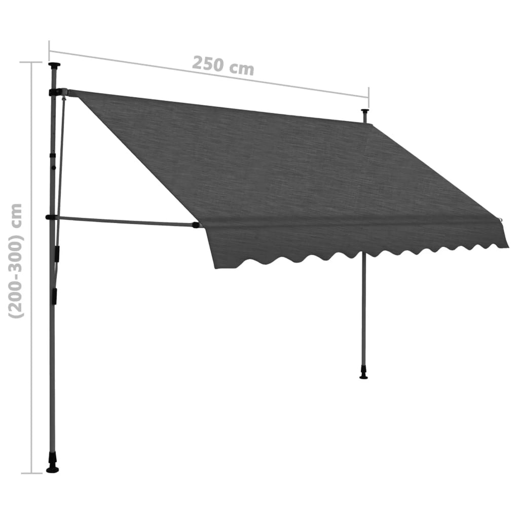 Adjustable Sun Shelter Patio Canopy H211395