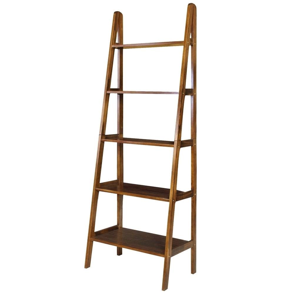 5-Shelf Ladder Bookcase I2378