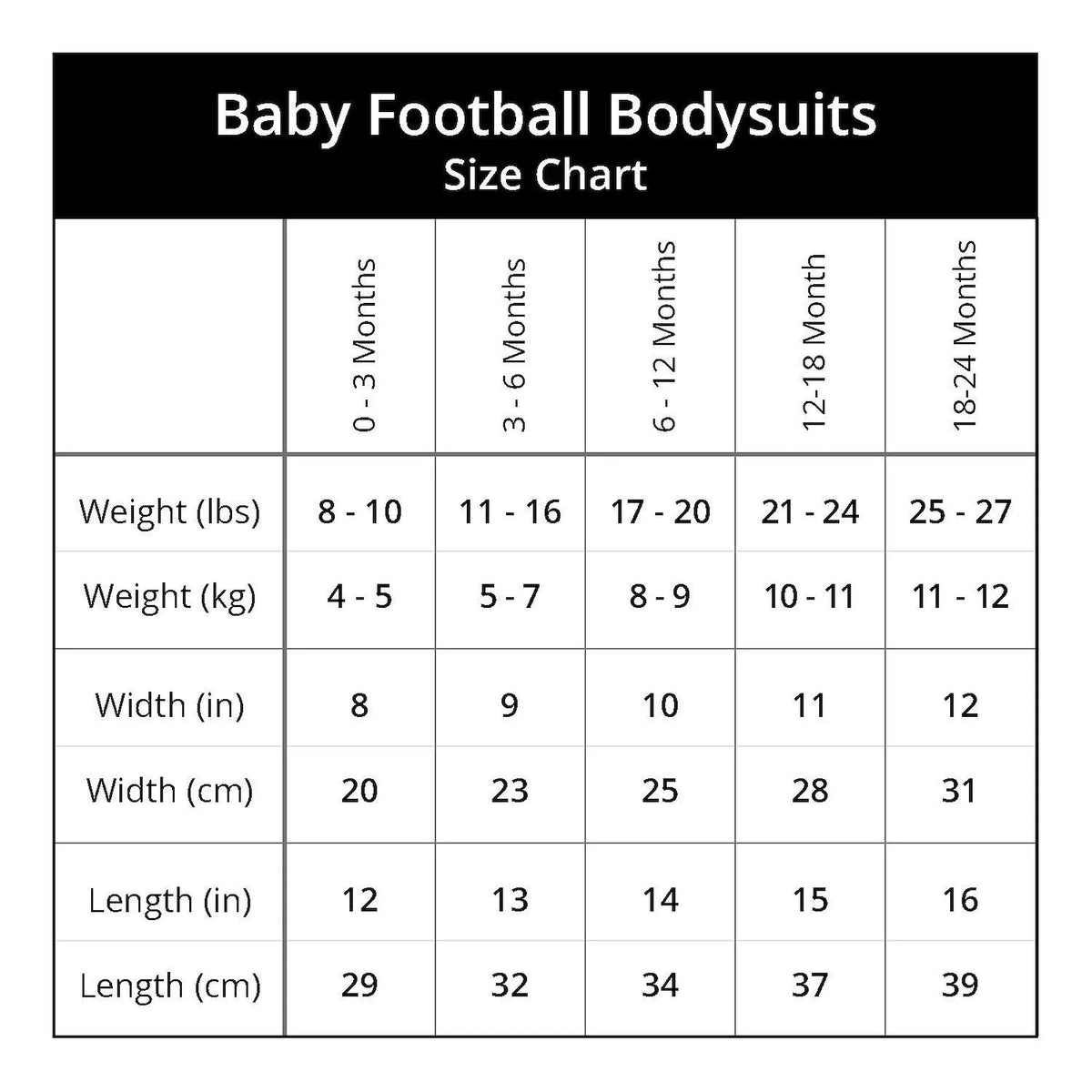 Infant Baby Football Bodysuit W4357