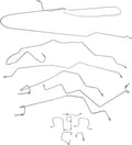 Stainless Steel Brake Line Kit V402561