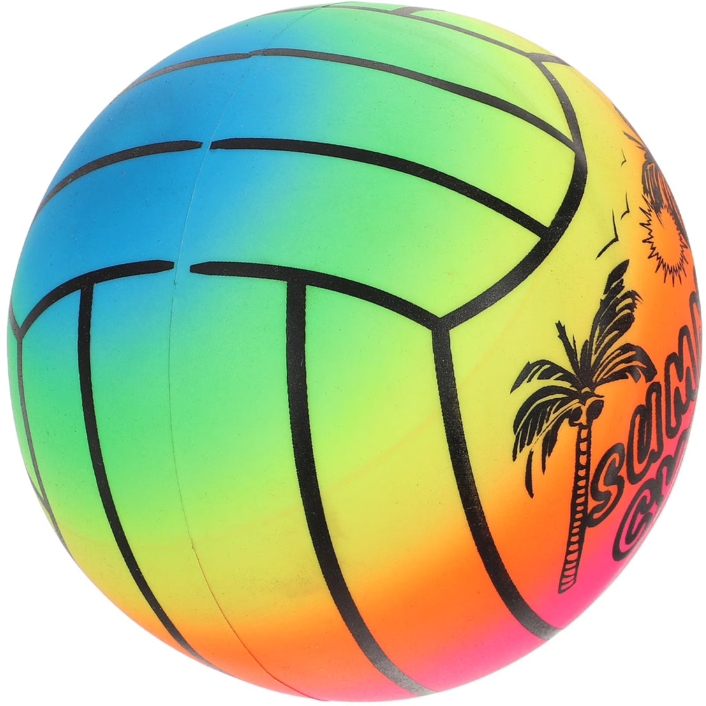Rainbow PVC Inflatable Volleyball Toy M93457