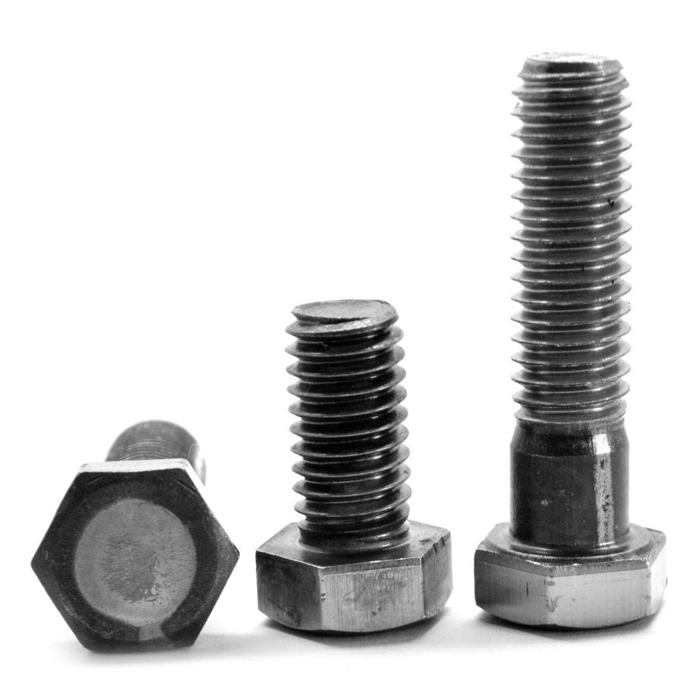7/16x22-14 x 3 1/2x22 Coarse Thread Grade 2 Hex Cap Screw Low Carbon Steel Plain Finish H2222