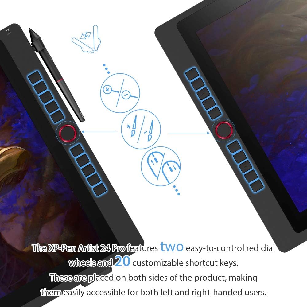 23.8-inch 2K QHD Drawing Monitor with Screen A6115