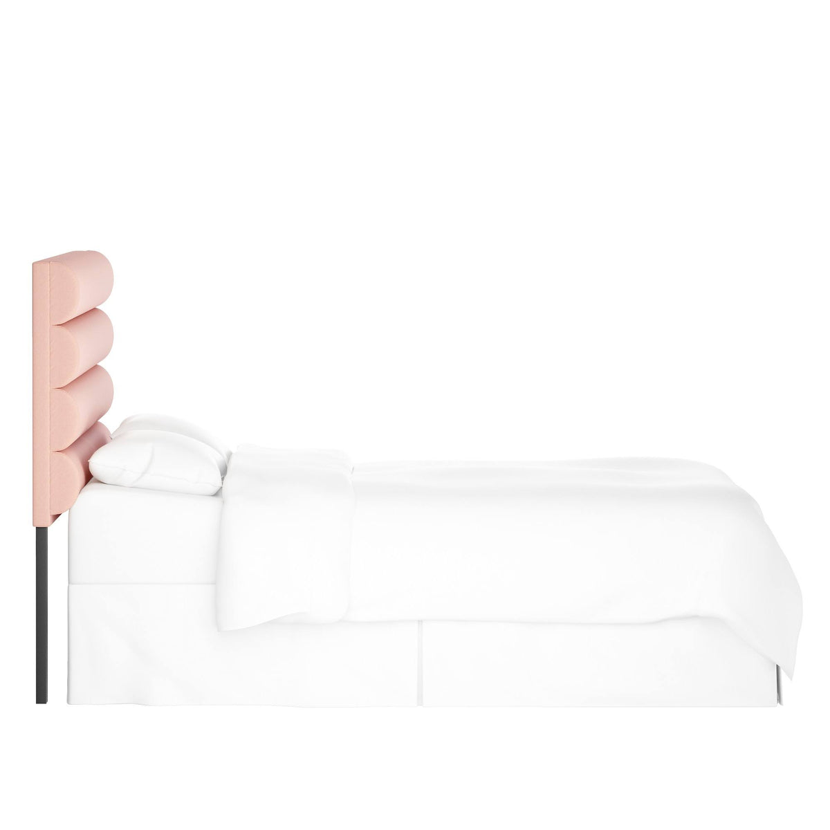 Twin Velvet Blush Headboard T11103