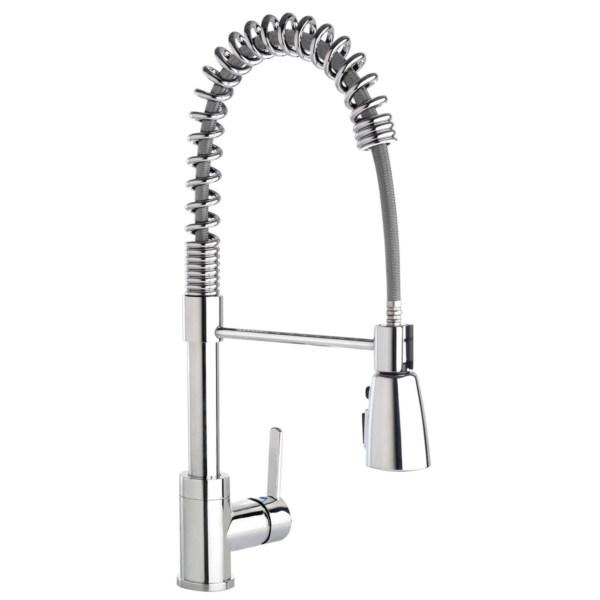 Chrome Double Strainer Kitchen Kit with Commercial Style Faucet U517