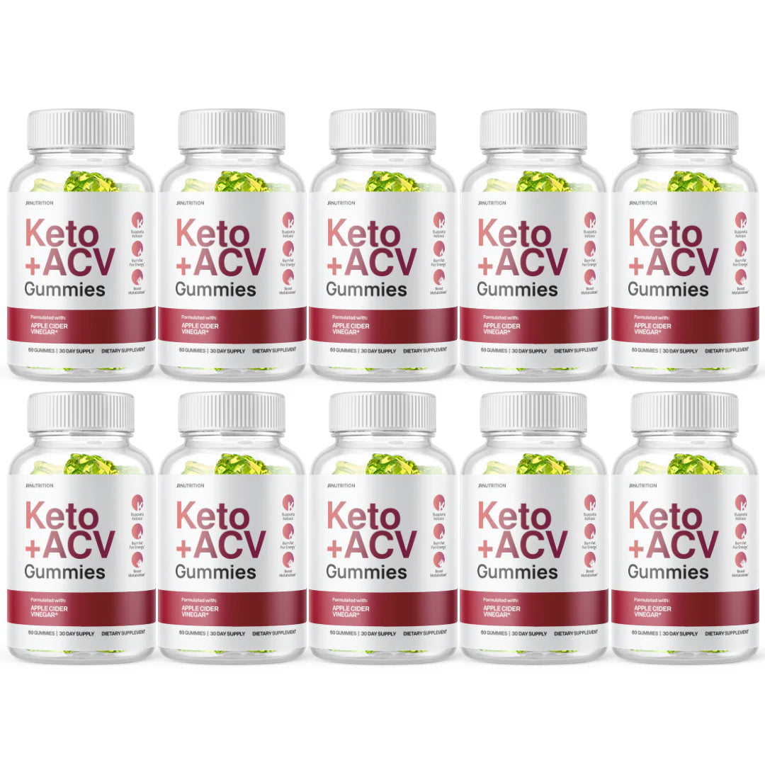 Apple Cider Vinegar Gummies 1000MG 10 Bottles W92319