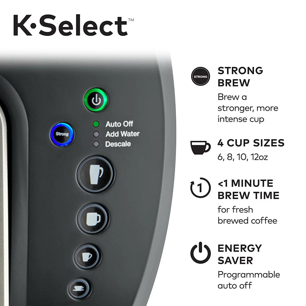 Single-Serve K-Cup Pod Coffee Maker P823932