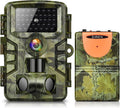 Trail Camera with Night Vision Motion Activated Waterproof Wildlife Camera Pack of 2 E930954