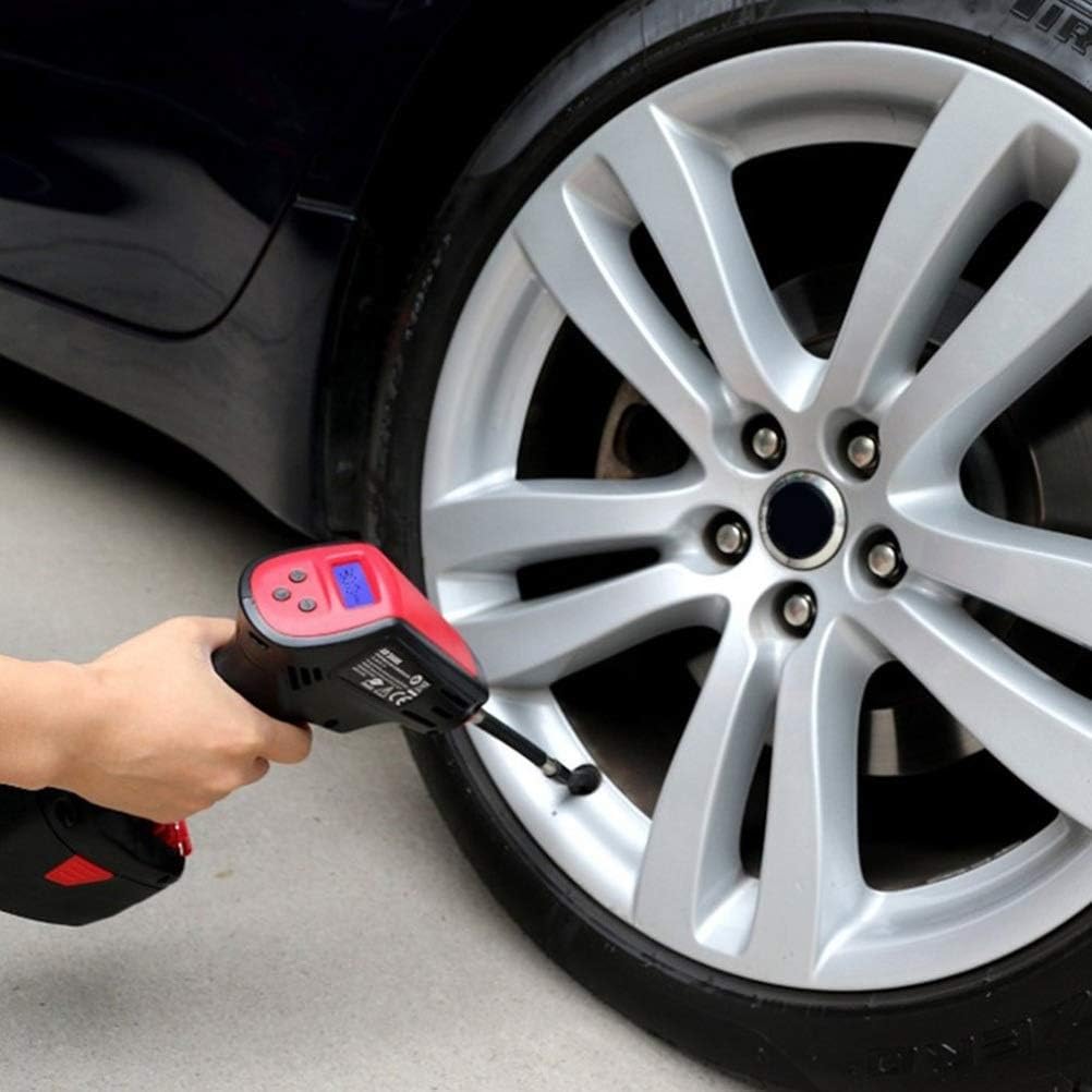 20V Cordless Tire Inflator with Rechargeable Li-ion Battery, Pack of 2 H25065