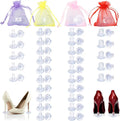 30 Pairs 4 Sizes Clear High Heel Protectors D388
