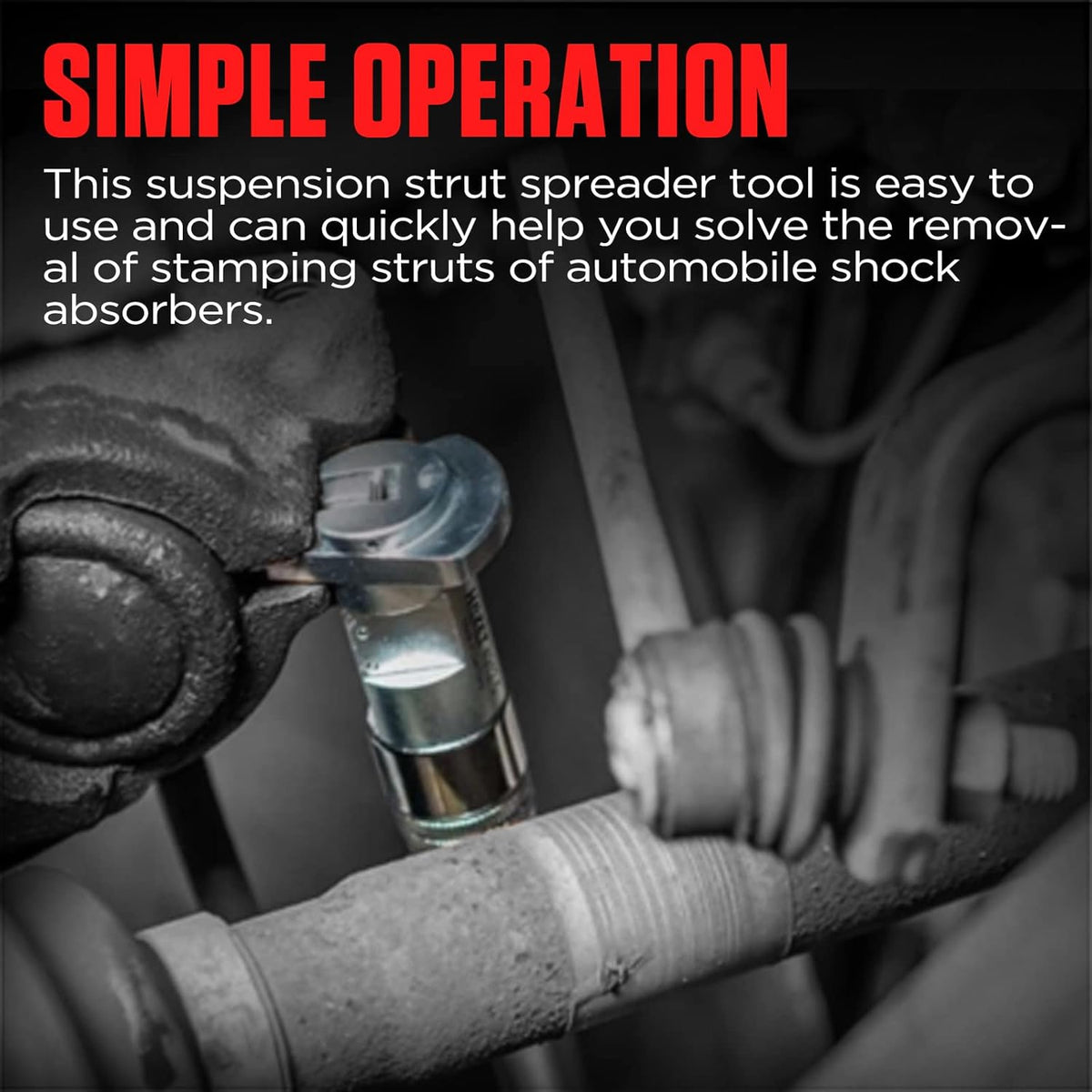 Suspension Strut Spreader Tool, External Hexagon 17 MM, Pack of 2 W1066