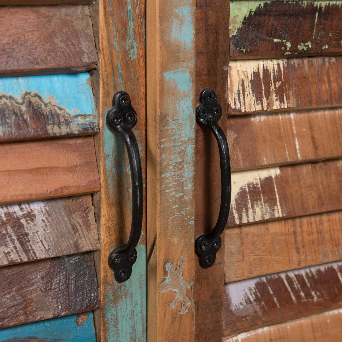 Distressed Wooden Bar Cabinet F85061