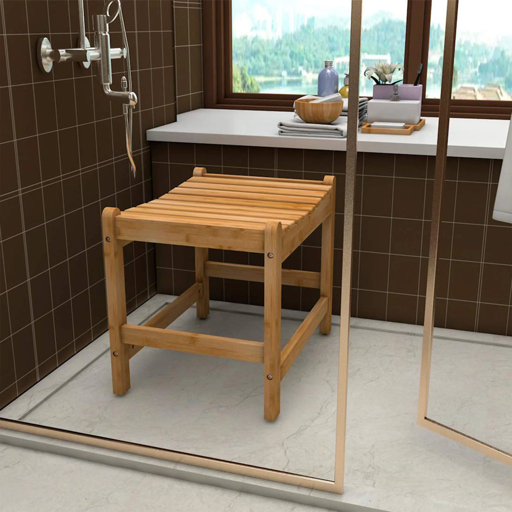 Bamboo Shower Bench Z618484