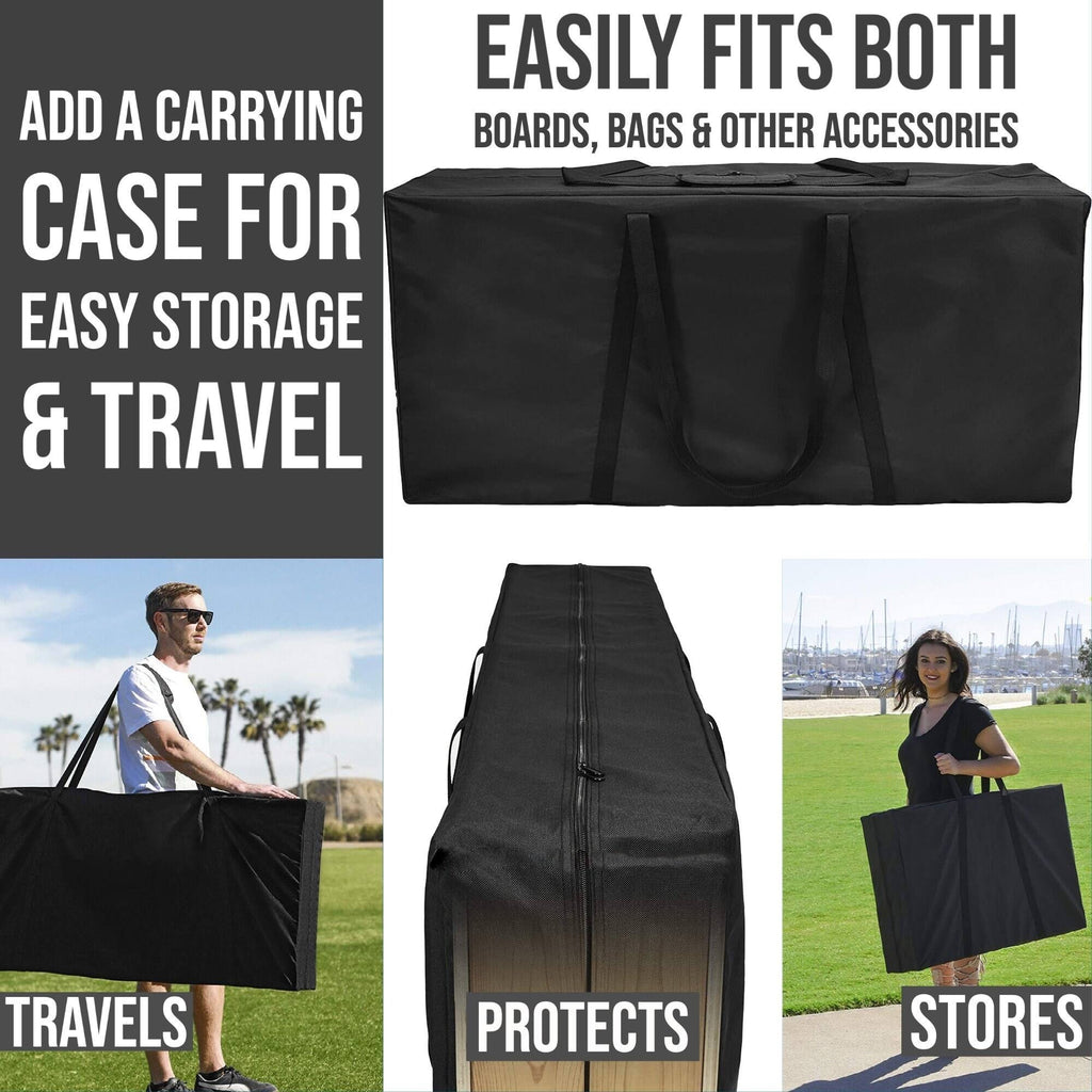 Black Nail Cornhole Set 2x3 Boards Z132641