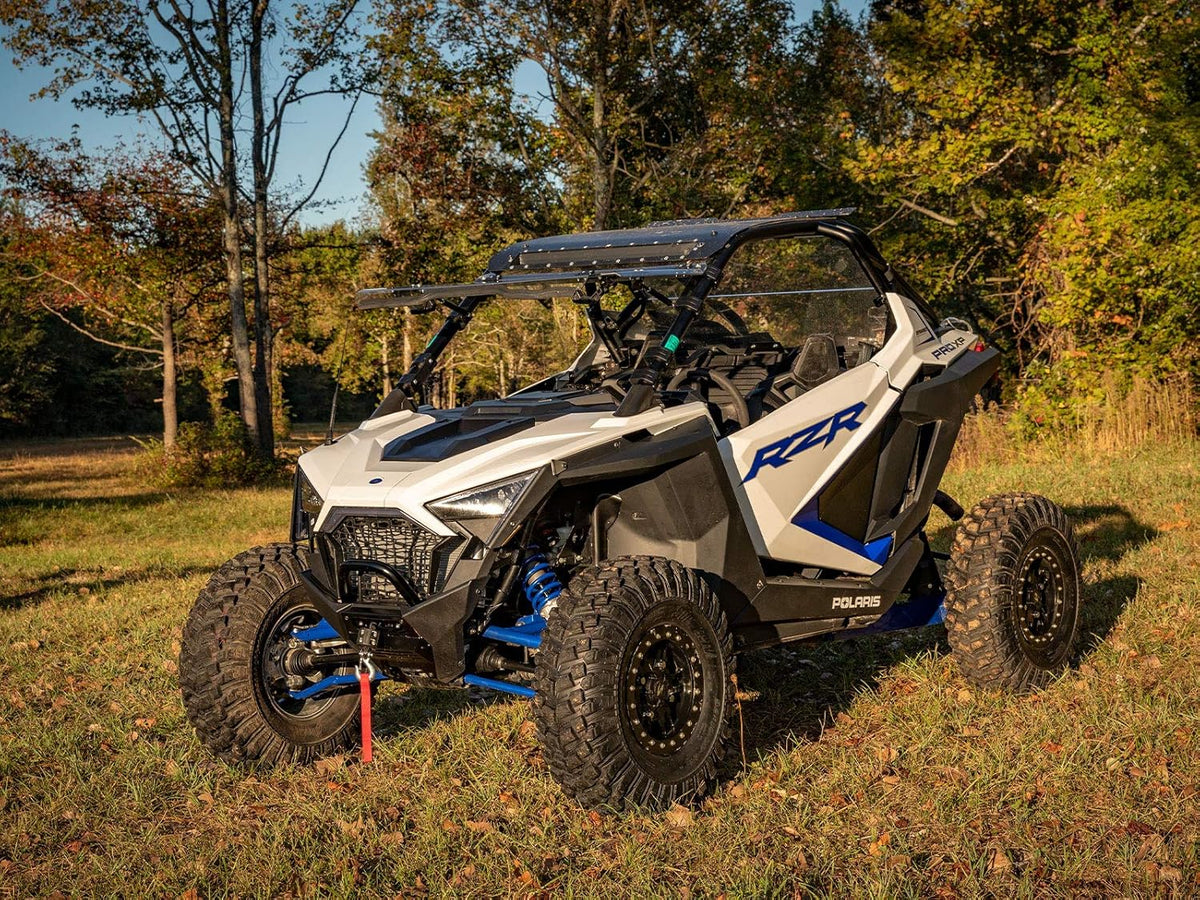 1/4 Polycarbonate Flip UTV Windshield Y77564