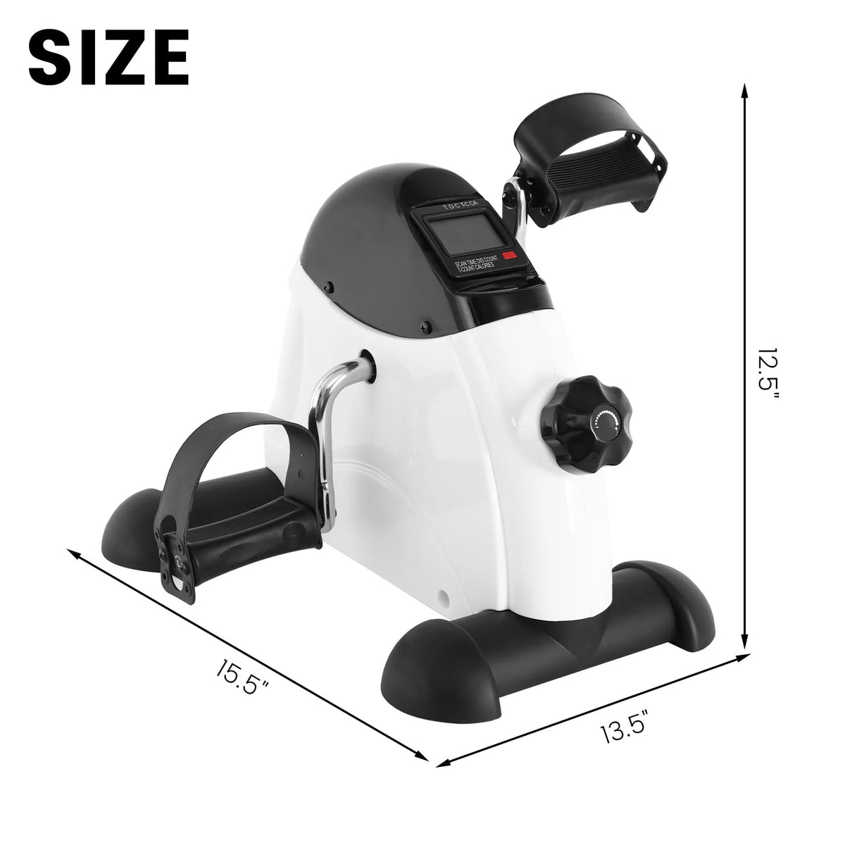 Black Under Desk Exercise Bike X692