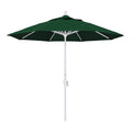 9' Aluminum Market Umbrella Hunter Green O85307
