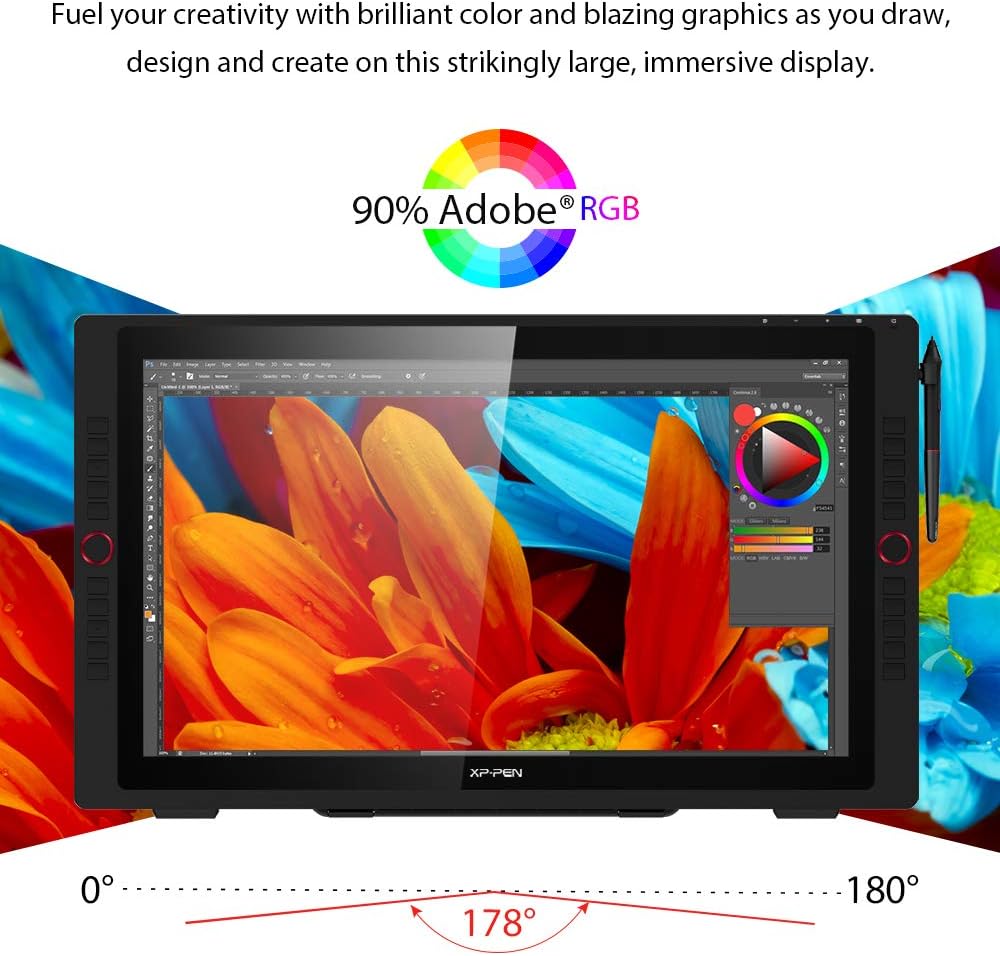 23.8-inch 2K QHD Drawing Monitor with Screen A6115