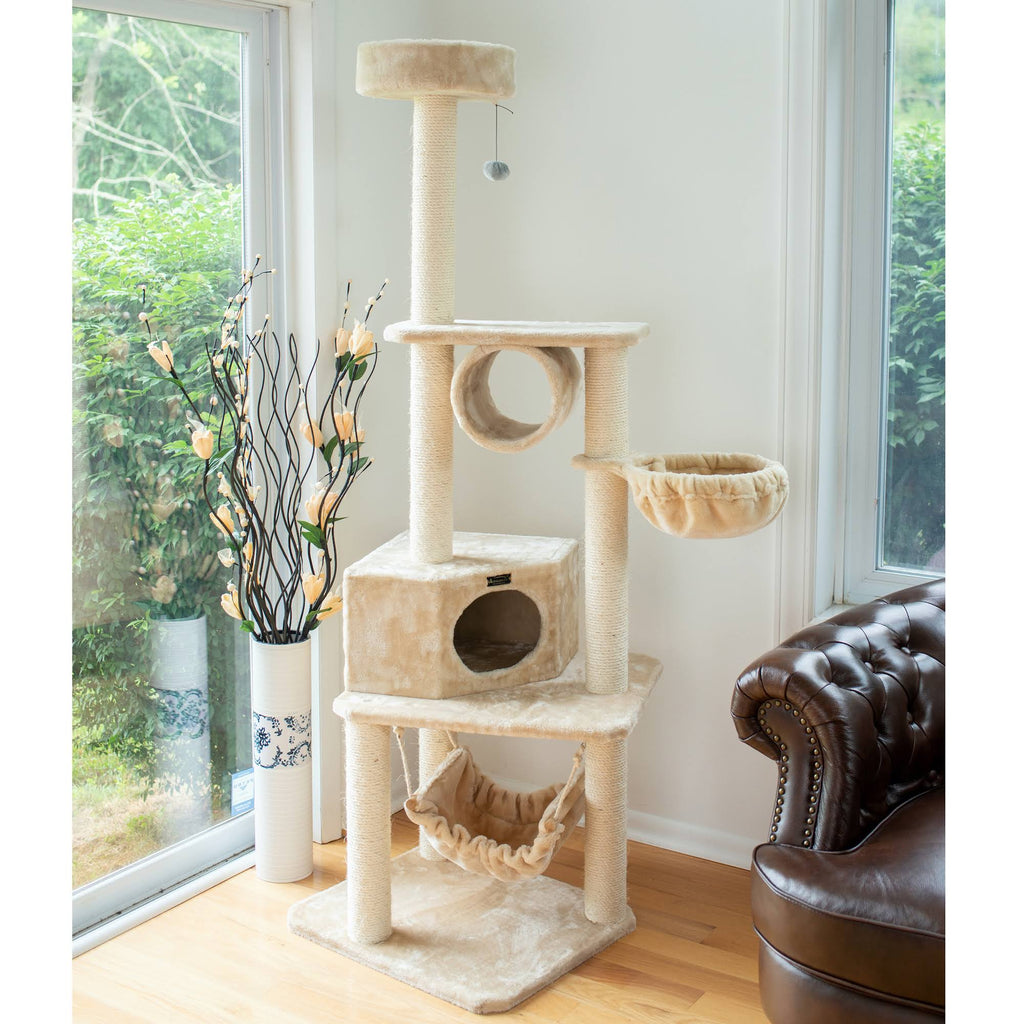 Beige Cat Tree Y67139