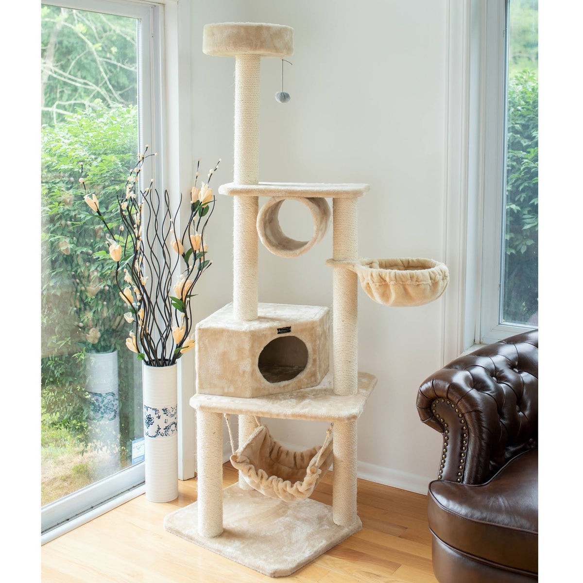 Beige Cat Tree Y67139