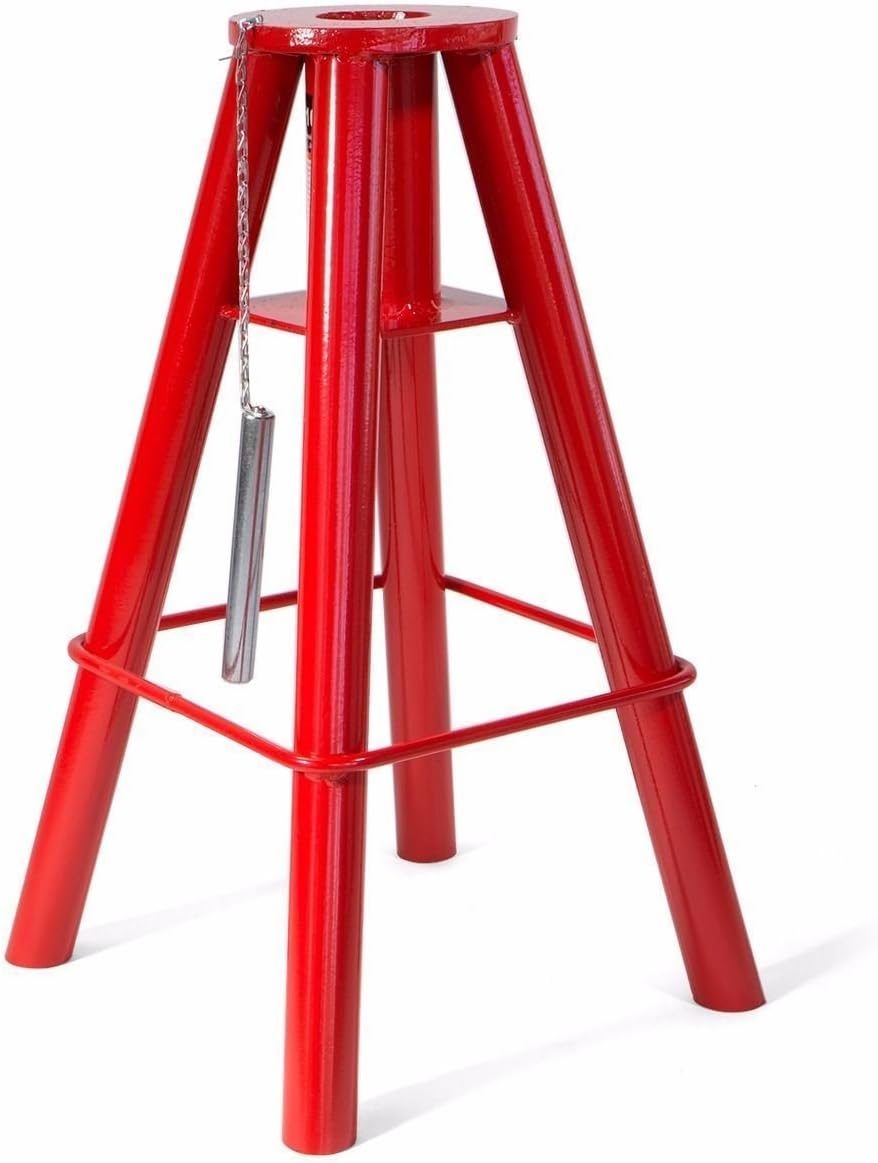 Set of 2 10-Ton High Jack Stand Pin Type Stand W703272