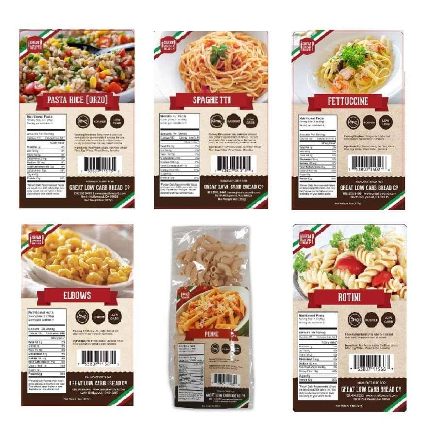 6 Flavor Variety Pack Pasta C5407