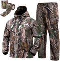 Camouflage Hunting Hoodie Jacket and Pants Windproof Coat K529