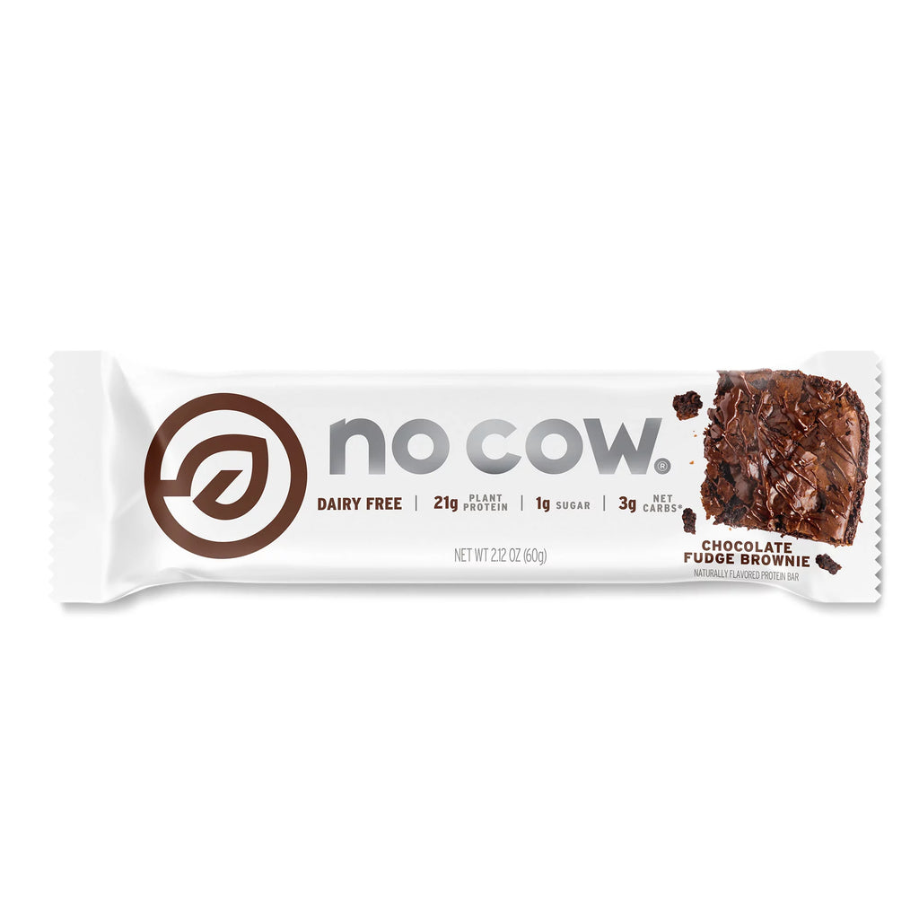 Vegan Protein Bars Chocolate Fudge Brownie Box of 12 Q6326