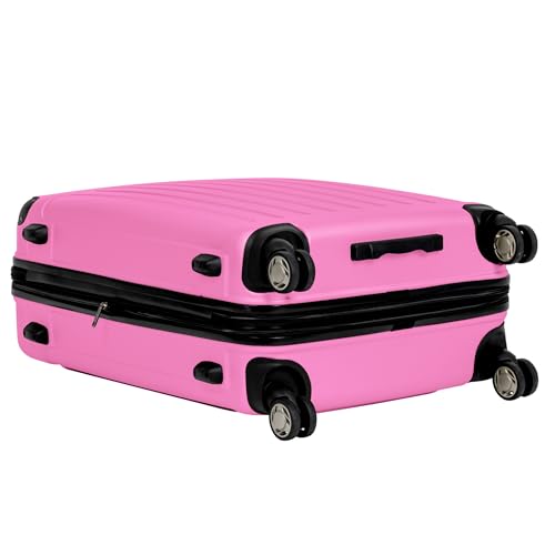 Navy Blue 20-Inch Expandable Hardside Spinner Suitcase S599