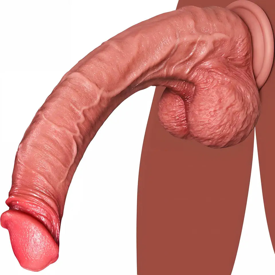 14 inch Silicone Dildo with Suction Cup U5844