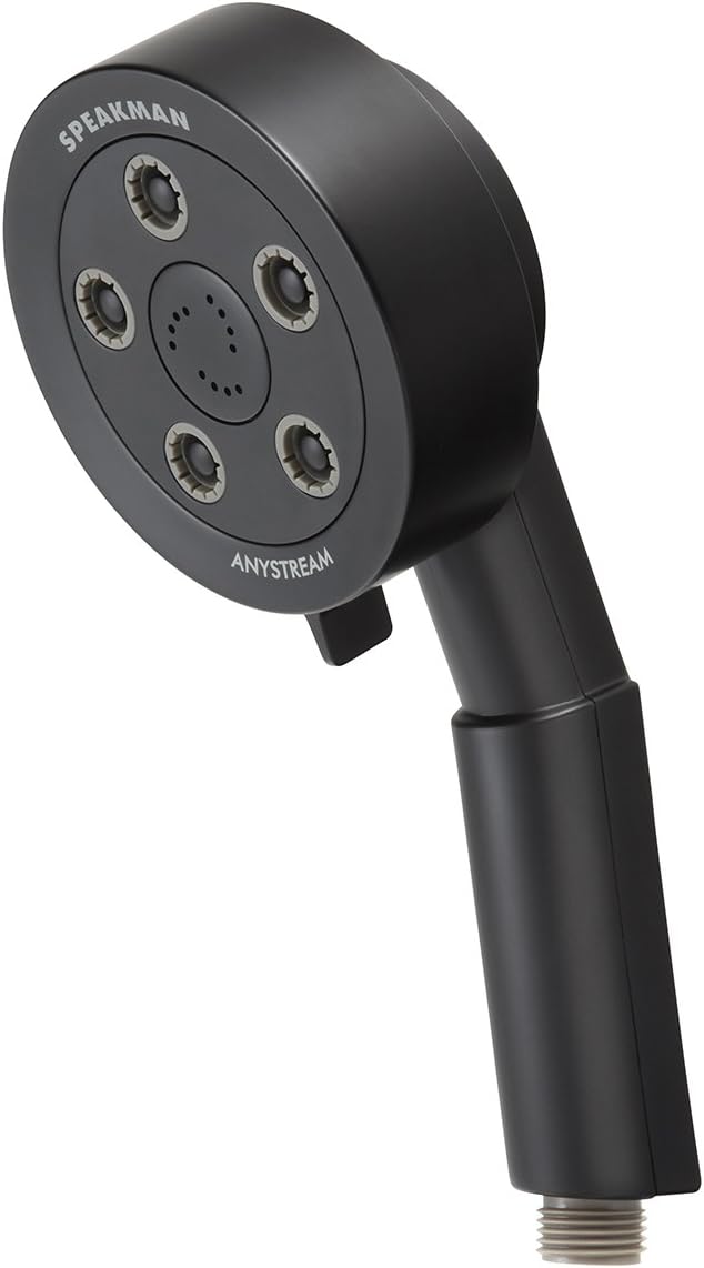 Matte Black Diverter Hand Shower Pack of 2 G646115